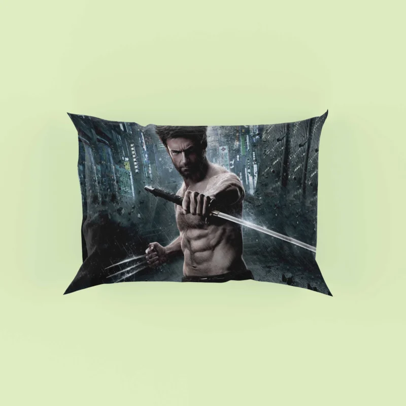 The Wolverine: Hugh Jackman Marvel Journey Pillow Case