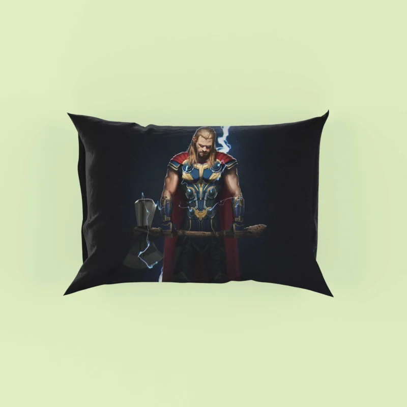 Thor: Love and Thunder - God of Thunder Returns Pillow Case