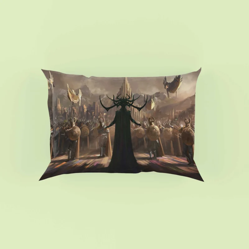 Thor: Ragnarok Concept Art Featuring Hela Pillow Case