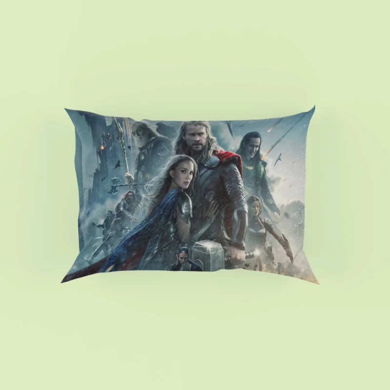 Thor: The Dark World - God of Thunder Returns Pillow Case
