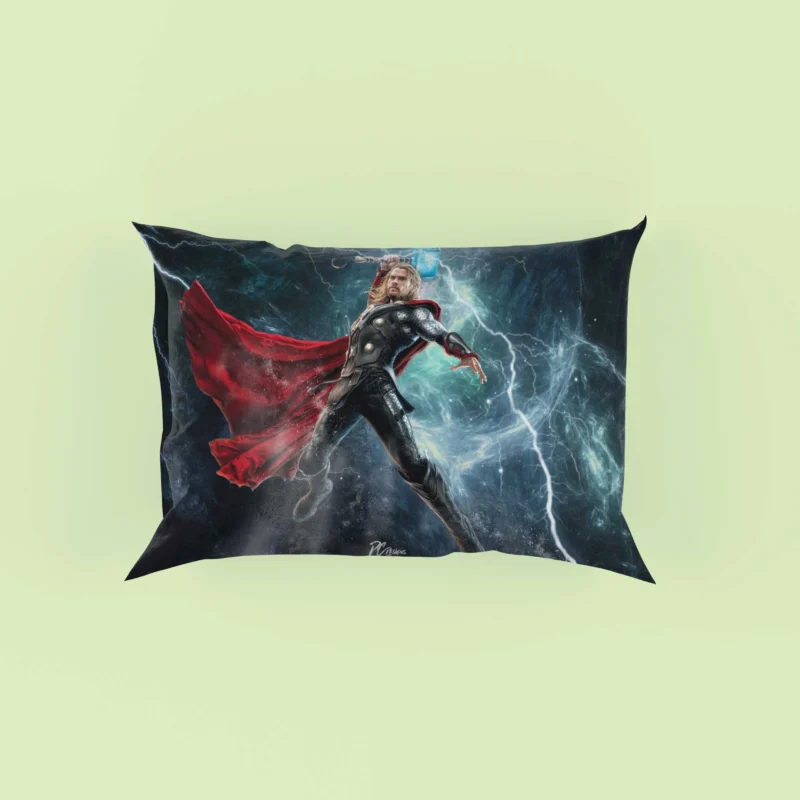 Thor in Avengers: Marvel Age of Ultron Pillow Case