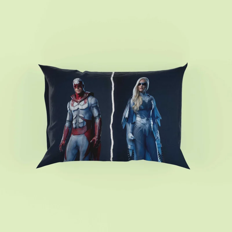 Titans TV Show: DC Hawk & Dove Unite Pillow Case