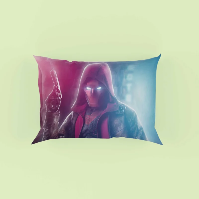 Titans TV Show: Jason Todd Dark Journey as Red Hood Pillow Case