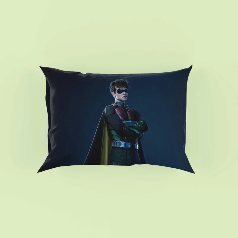 Titans TV Show: Jason Todd Transformation into Robin Pillow Case