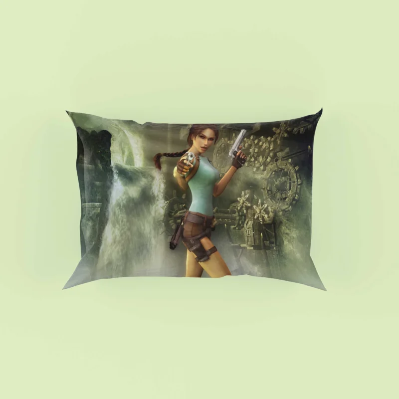 Tomb Raider Anniversary with Lara Croft Pillow Case
