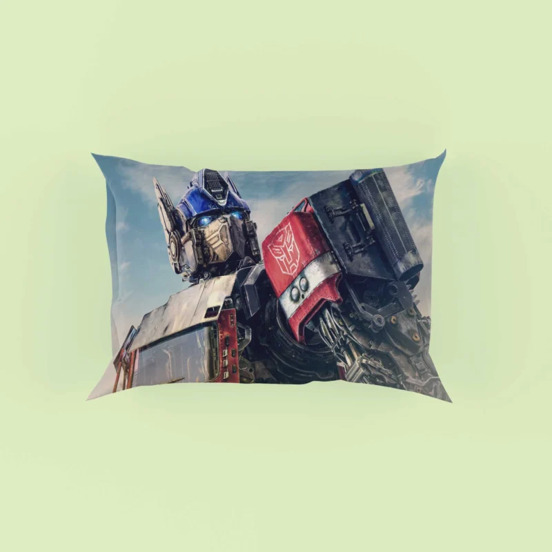 Transformers: Rise of the Beasts - Optimus Prime Rises Pillow Case