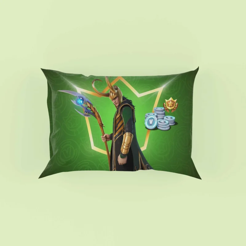 Unlock Loki in Fortnite: God of Mischief Pillow Case