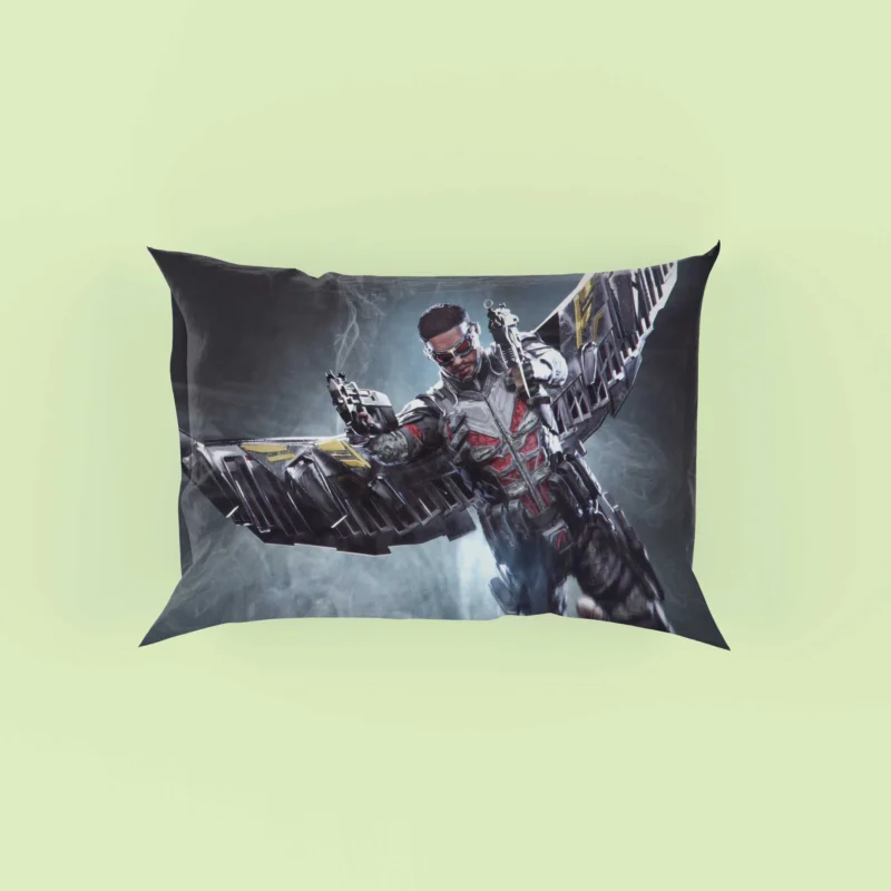 Unmasking the Secrets of Falcon in Comics Pillow Case