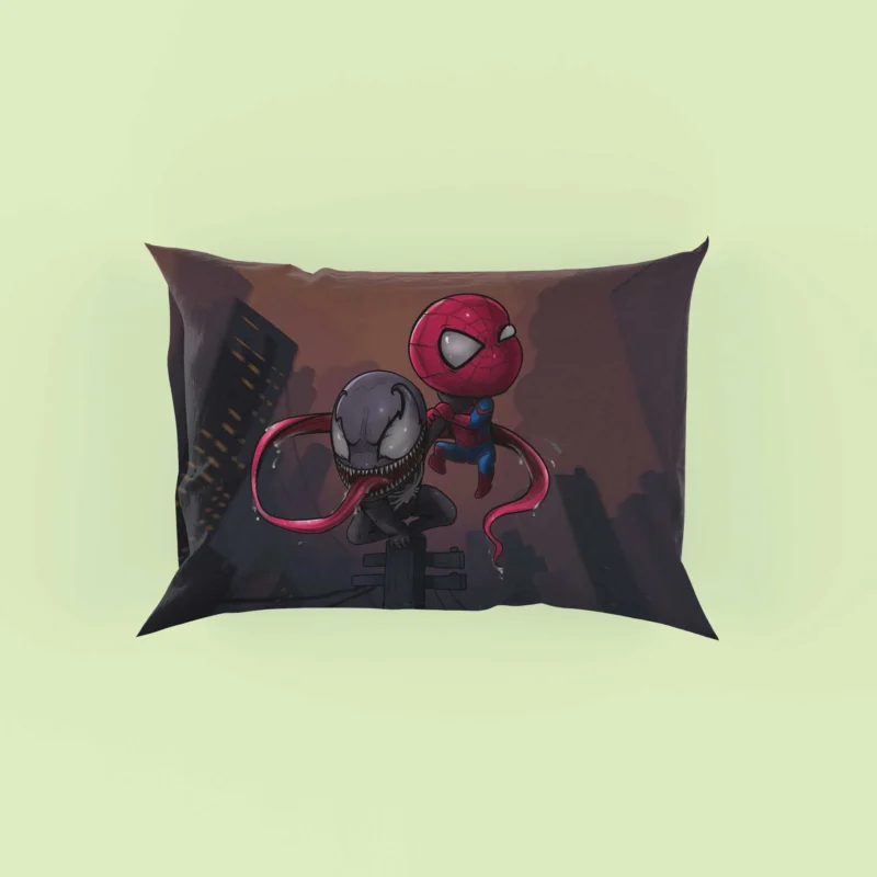 Venom Comics: Spider-Man Deadly Enemy Pillow Case