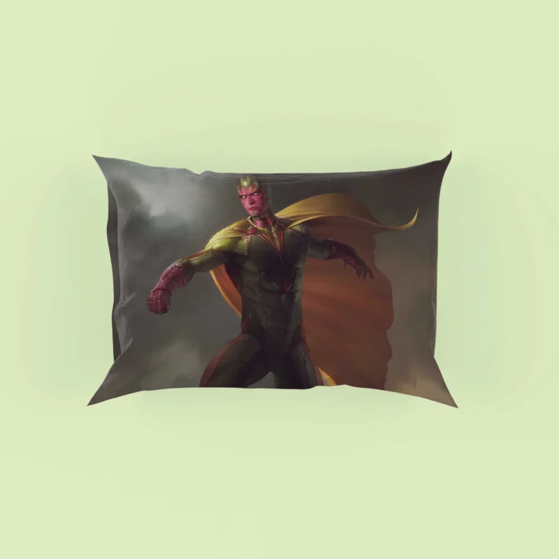 Vision Comics: Marvel Synthezoid Pillow Case