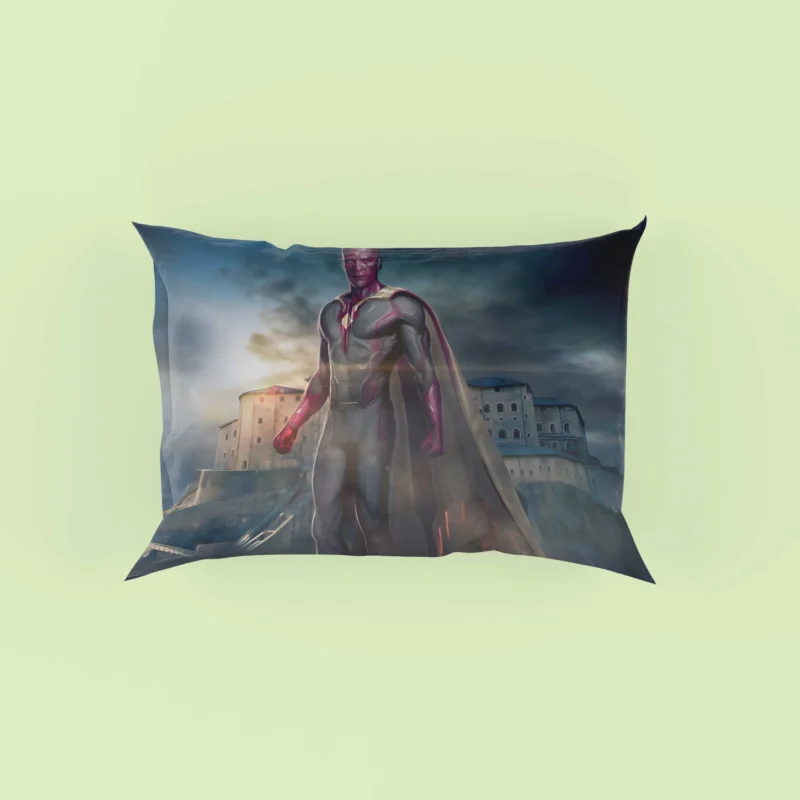 Vision in Avengers: Age of Ultron - Stunning Wallpaper Pillow Case