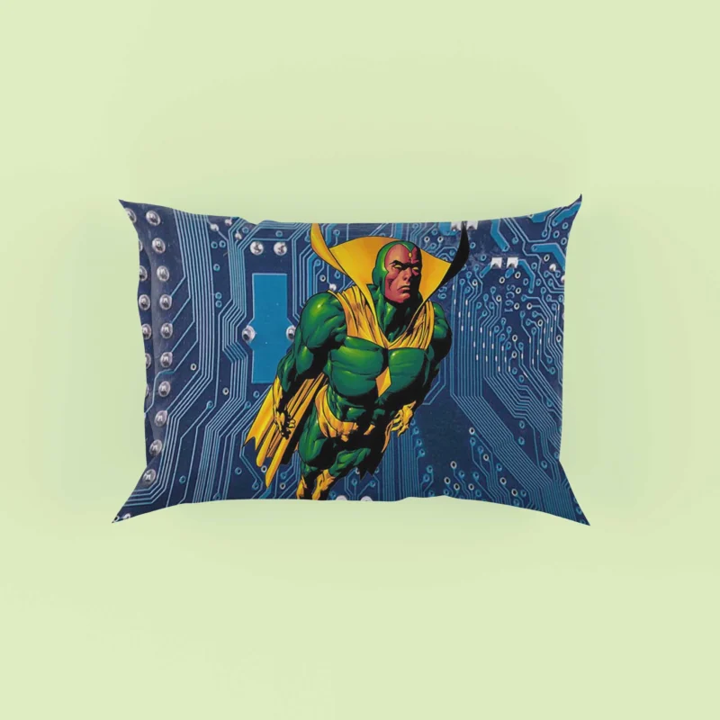 Vision in Avengers: Age of Ultron Wallpaper Pillow Case