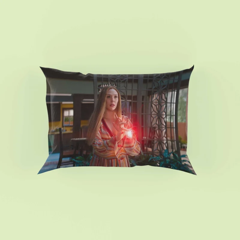 WandaVision: The Spellbinding Scarlet Witch Revealed Pillow Case