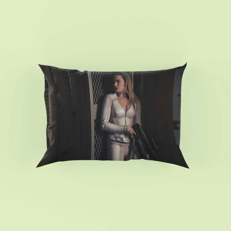 White Canary: Deadly Firepower Pillow Case