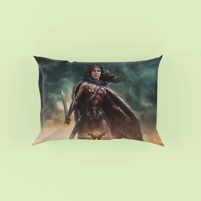 Wonder Woman: Gal Gadot Iconic Role Pillow Case