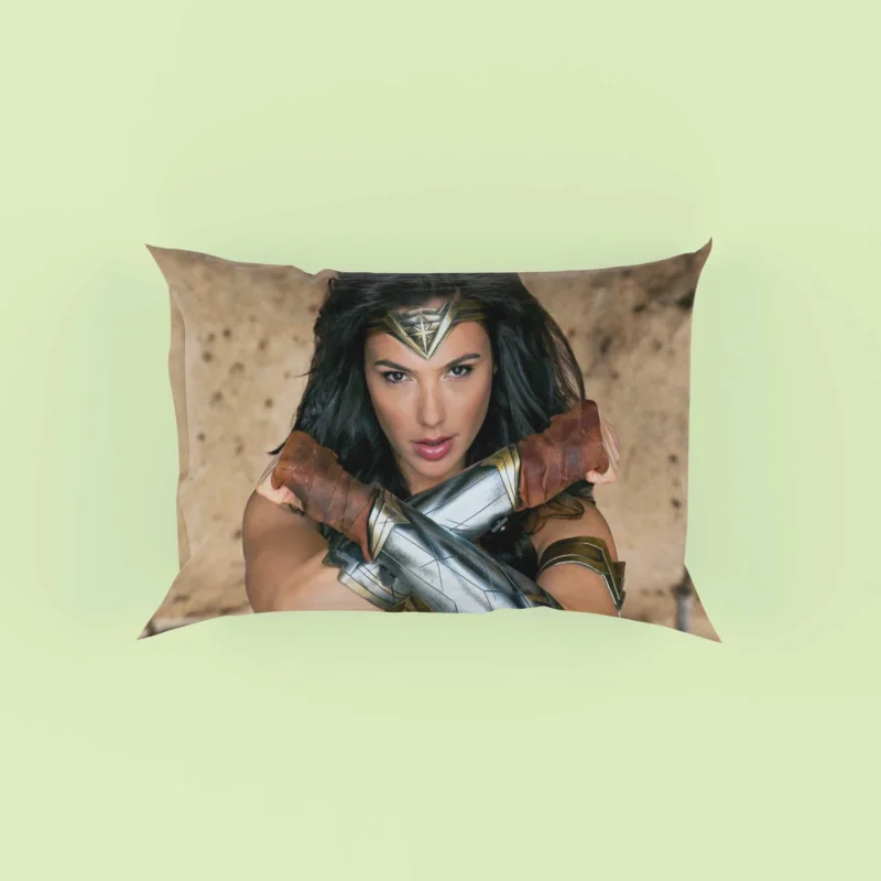 Wonder Woman Movie: Gal Gadot Amazon Warrior Pillow Case