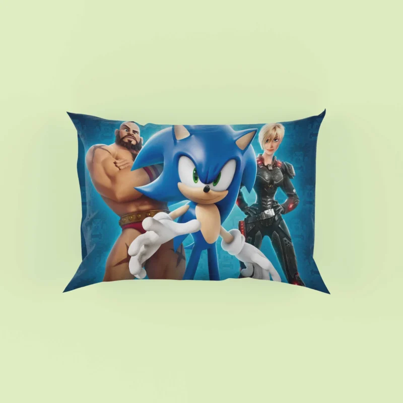 Wreck-It Ralph: Sonic Cameo in the Arcade Pillow Case