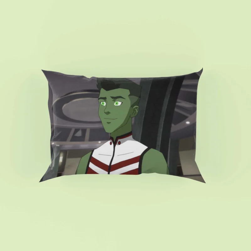 Young Justice: Beast Boy Adventures Pillow Case