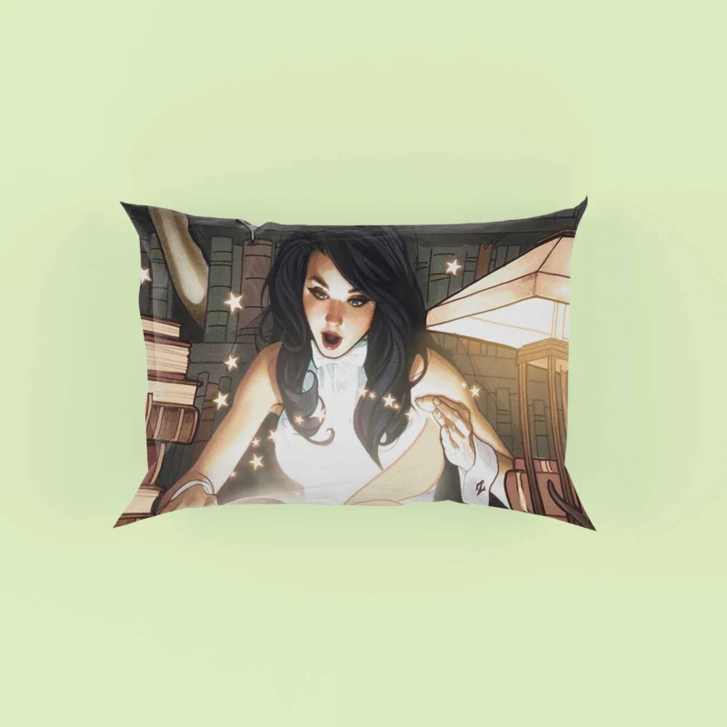 Zatanna Wallpaper: A Mystical DC Heroine Pillow Case