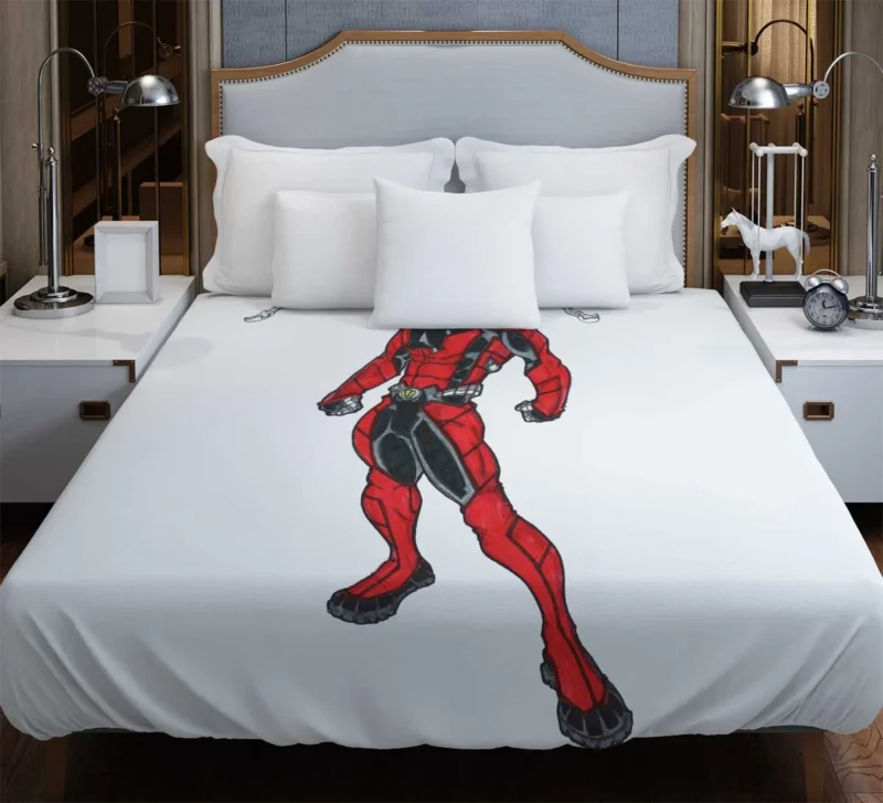 Ant-Man: Shrinking into the Marvel Comics Realm Duvet Cover