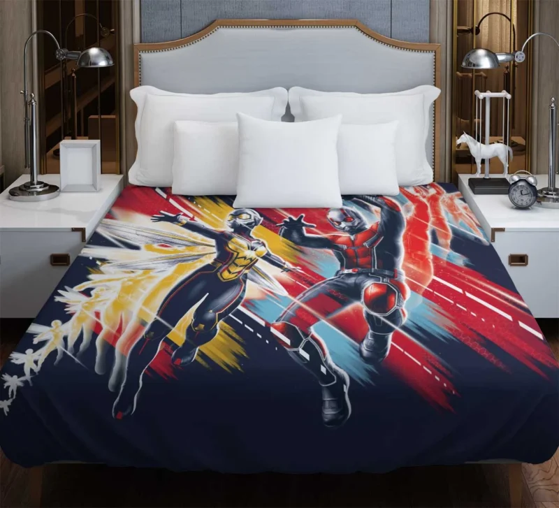 Ant-Man and the Wasp: Marvel Tiny Superheroes Duvet Cover