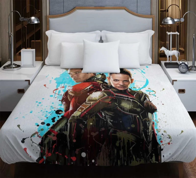 Ant-Man and the Wasp: Paul Rudd Marvelous Antics Duvet Cover