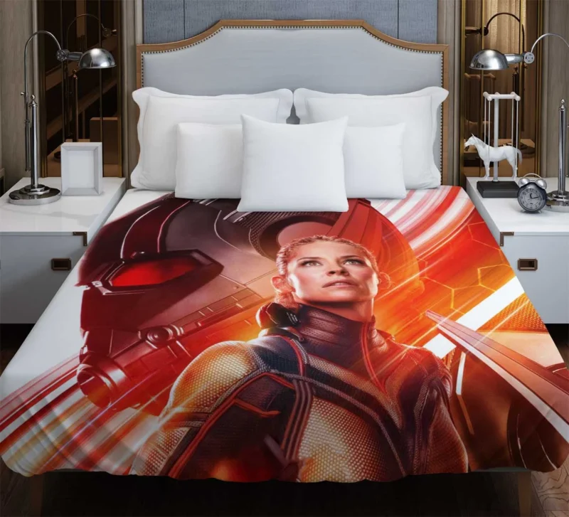 Ant-Man and the Wasp Superhero: Marvel Dynamic Duo Duvet Cover