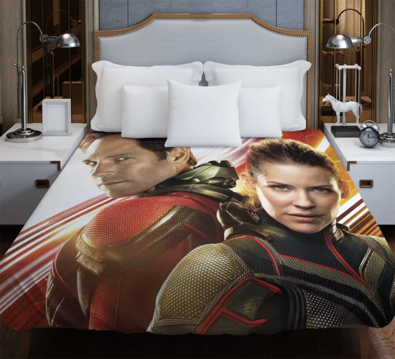 Ant-Man and the Wasp: Superhero Team-Up Duvet Cover