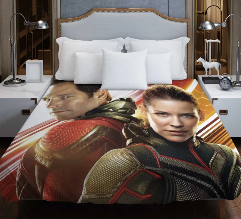 Ant-Man and the Wasp: Superhero Team-Up in the MCU Duvet Cover