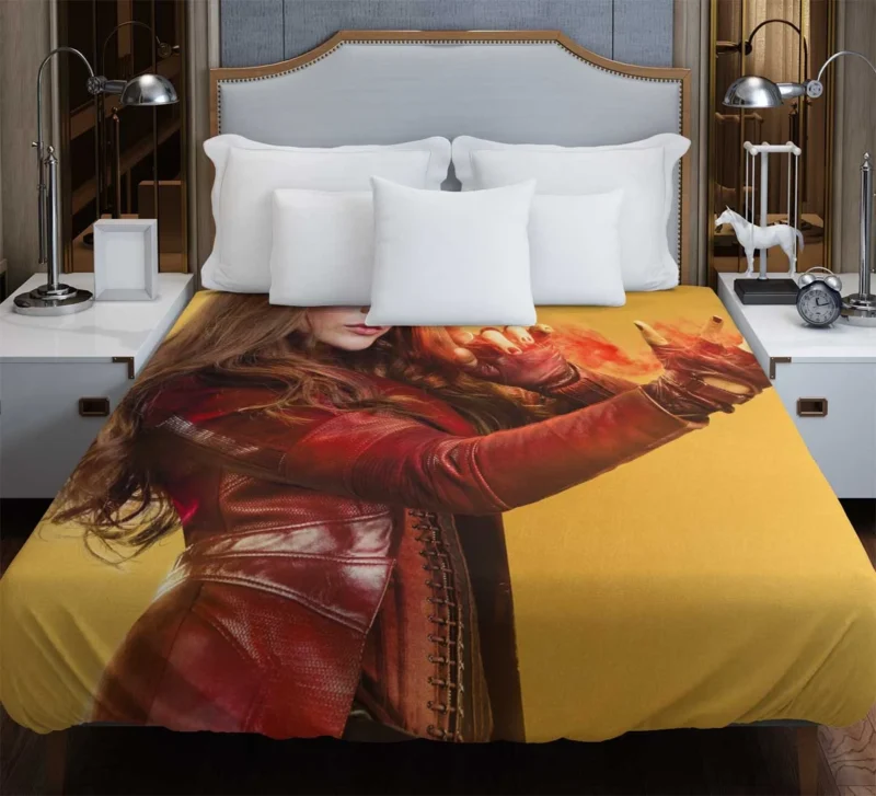 Avengers: Age of Ultron: Scarlet Witch Magical Entry Duvet Cover