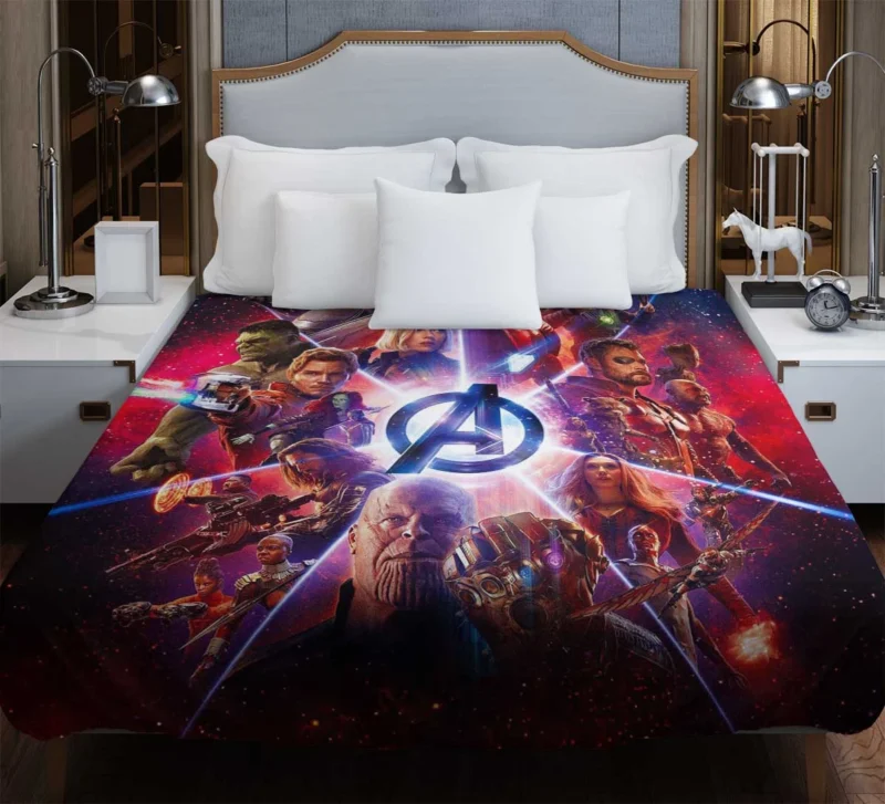 Avengers: Infinity War - The Ultimate Superhero Clash Duvet Cover