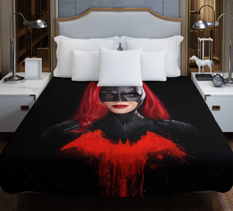 Batwoman: Ru Takes Center Stage in Gotham Duvet Cover