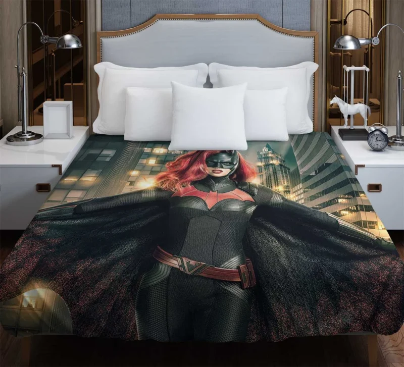 Batwoman TV Show: Ru Takes on the Cape and Cowl Duvet Cover