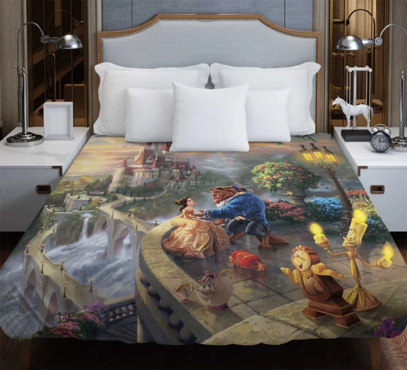 Beauty And The Beast (1991): Tale of Belle Duvet Cover