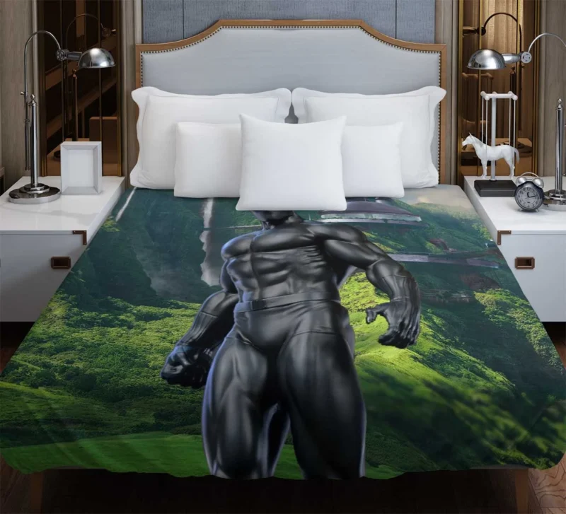 Black Panther Impact in Marvel Comics Duvet Cover