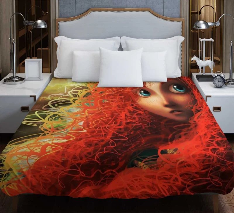 Brave: Join Merida in Her Courageous Adventure Duvet Cover