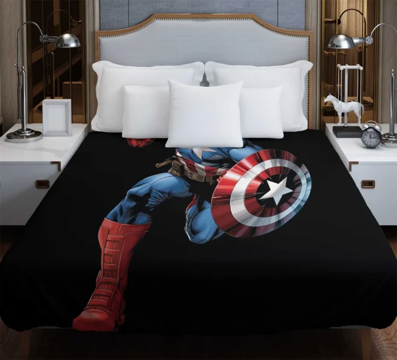 Captain America: Marvel Legendary Hero Duvet Cover