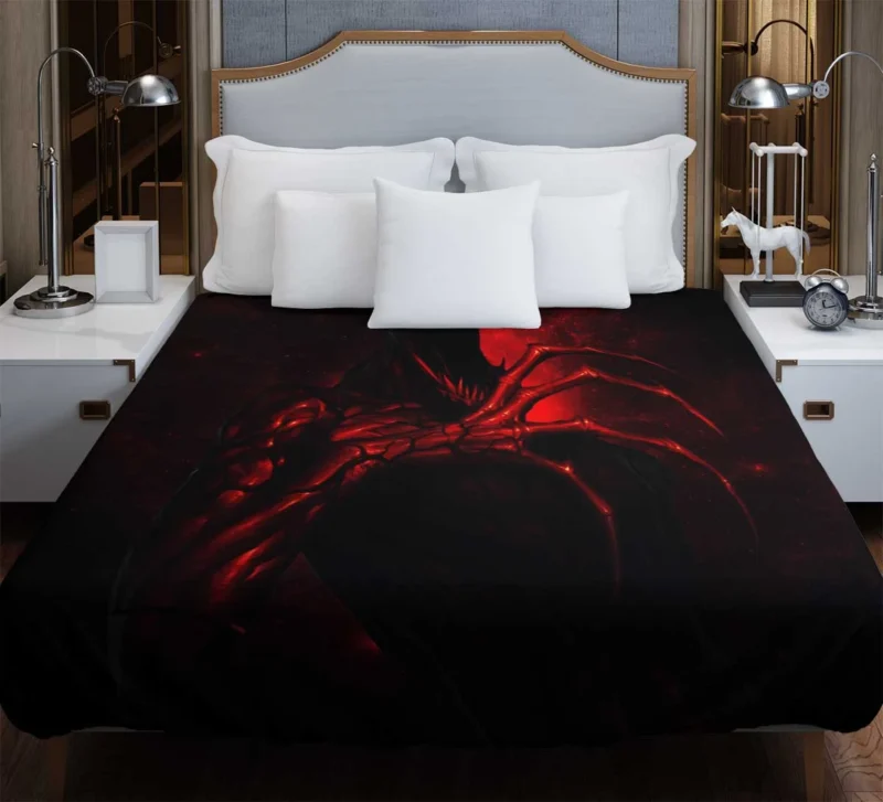 Carnage Comics: Chaotic Symbiote Wallpaper Duvet Cover