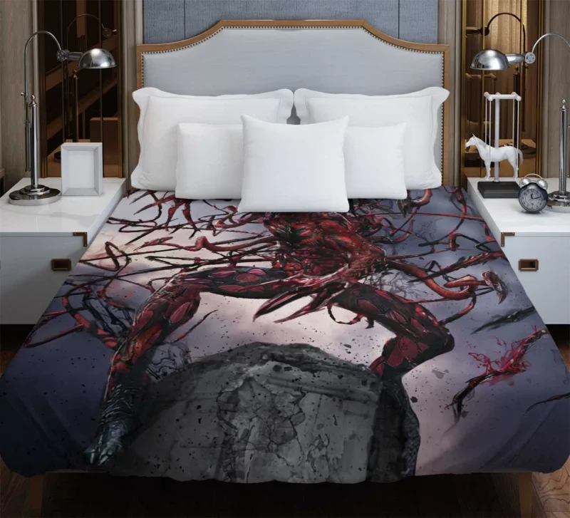 Carnage Comics: Marvel Chaotic Symbiote Duvet Cover