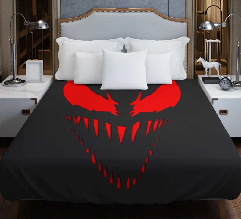 Carnage: The Eye of the Marvel Symbiote Duvet Cover
