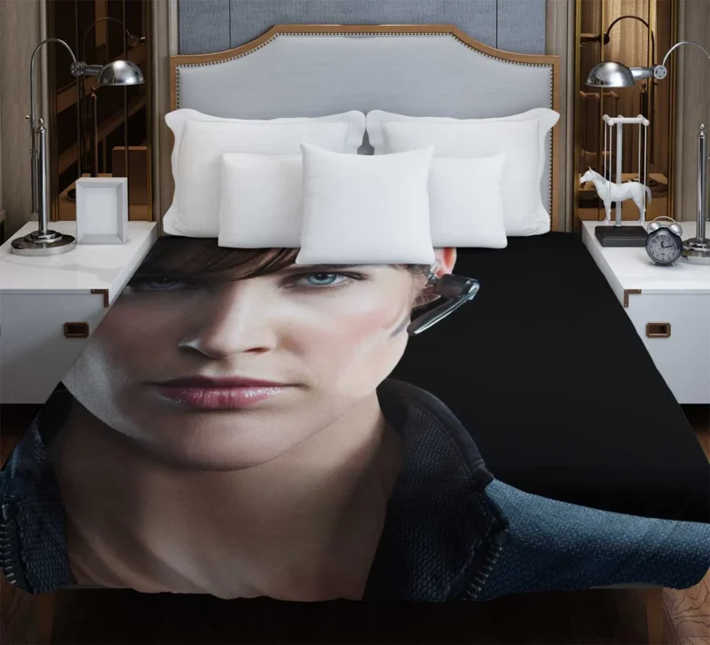 Cobie Smulders as Maria Hill in The Avengers Duvet Cover