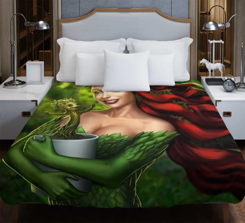 Crossover: Poison Ivy and Groot Unique Dance Duvet Cover
