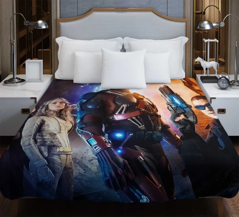 DC Legends Of Tomorrow: The Heroes and Rogues Duvet Cover