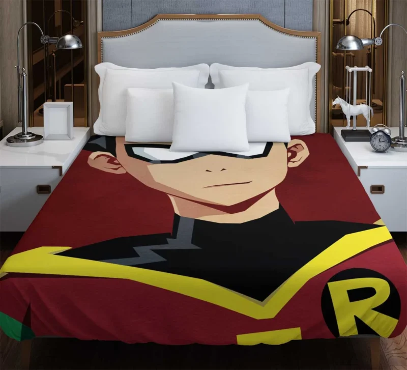 DC Teen Titans TV Show: Dick Grayson as Robin Duvet Cover