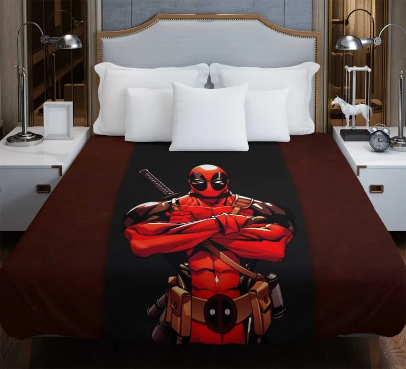 DEADPOOL Comics: The Merc with a Mouth Duvet Cover