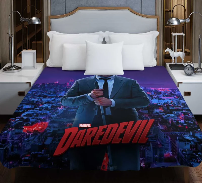 Daredevil TV Show: Matt Murdock Journey Duvet Cover