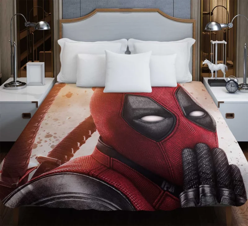 Deadpool 2 Movie: Return of the Merc with a Mouth Duvet Cover