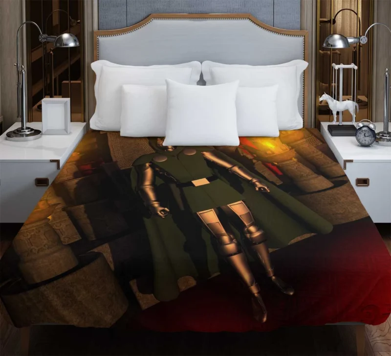 Doctor Doom Comics: The Iron-Fisted Dictator Duvet Cover