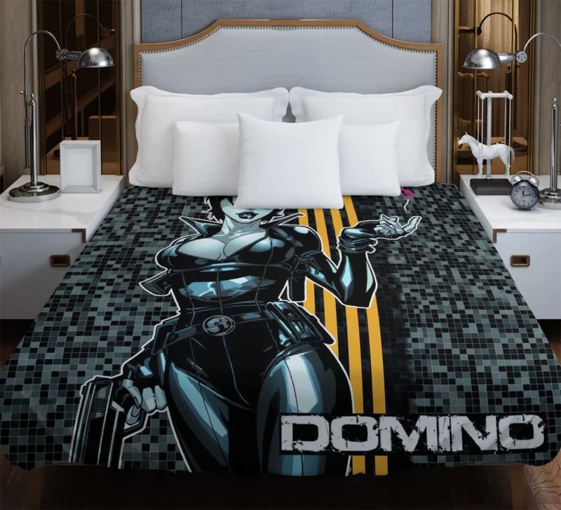 Domino Wallpaper: Marvel Lethal Luck Charm Duvet Cover