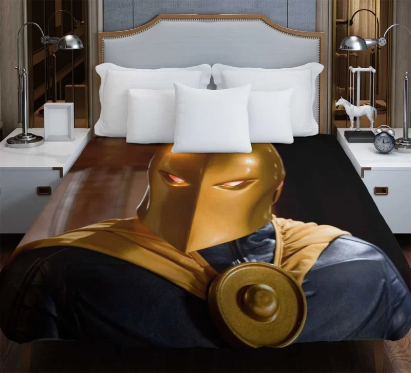 Dr. Fate in Smallville: Unveiling DC Mystic Hero Duvet Cover